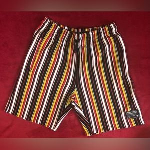 Reason Striped Shorts-Size Small